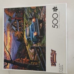 Buffalo Jigsaw Puzzle 500